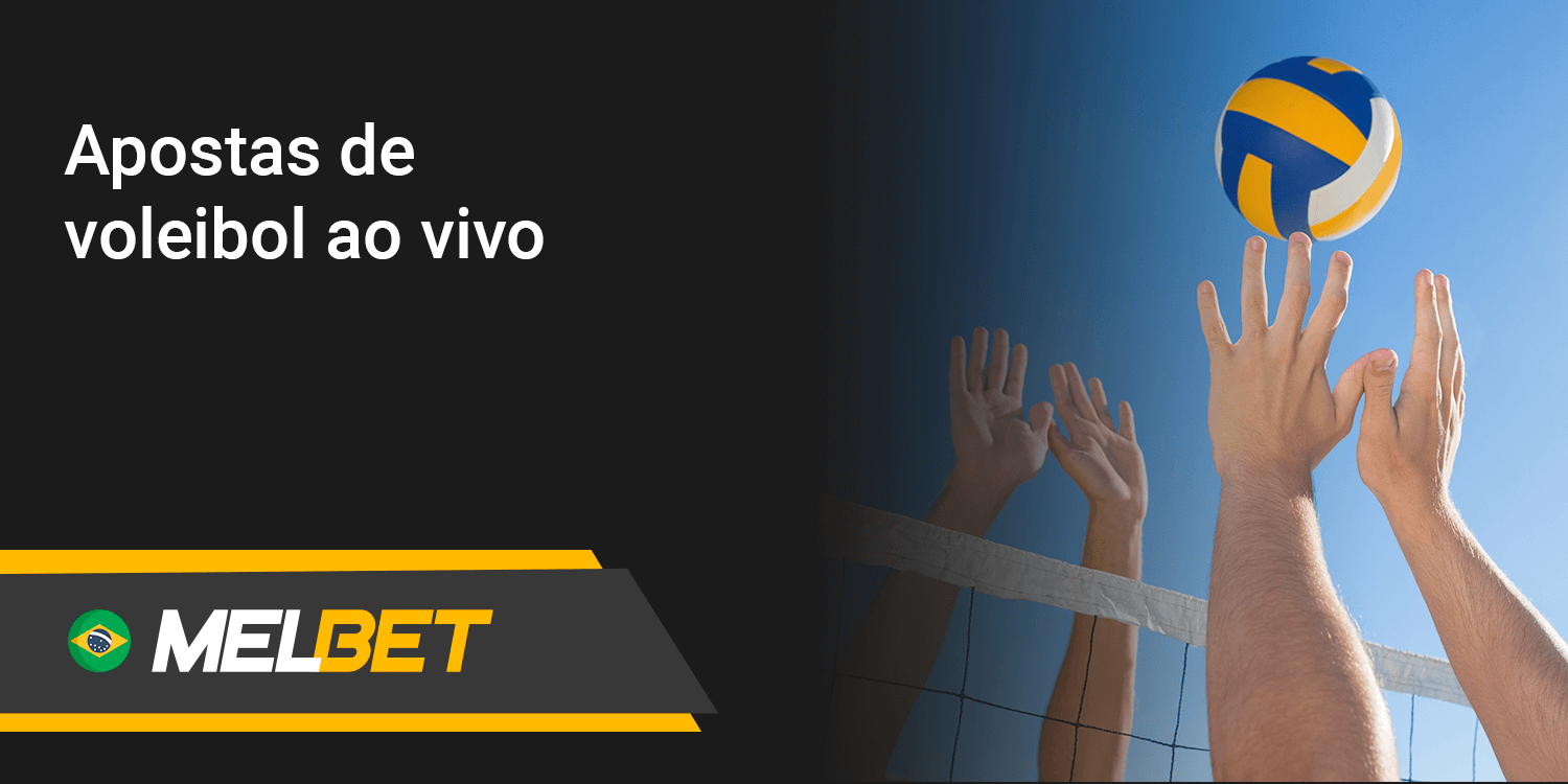 Apostas de voleibol ao vivo com a Melbet no Brasil