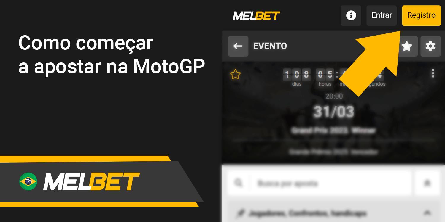 Como começar a apostar na MotoGP pela Melbet?