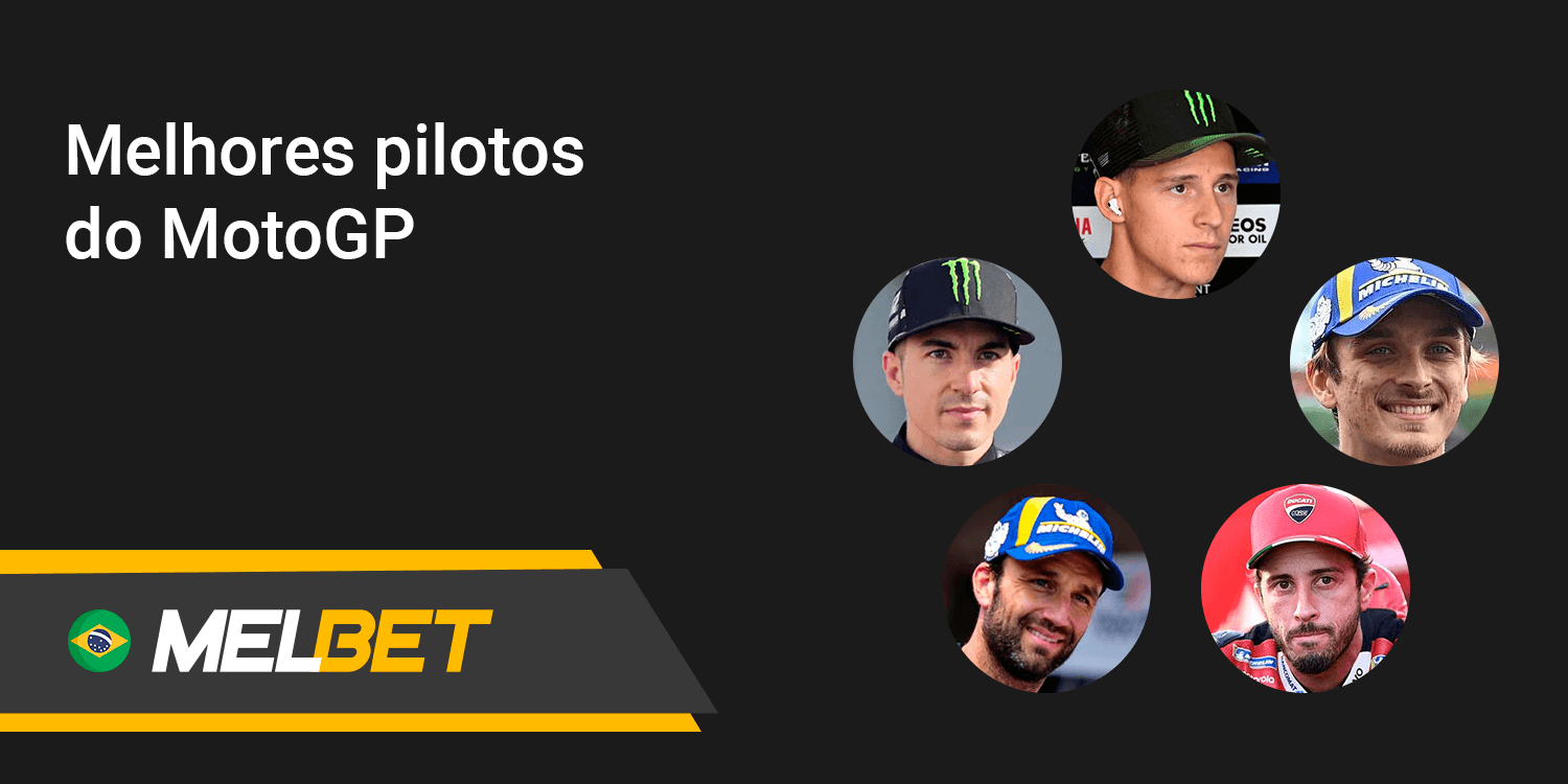 Melhores pilotos do MotoGP 2023 na Melbet